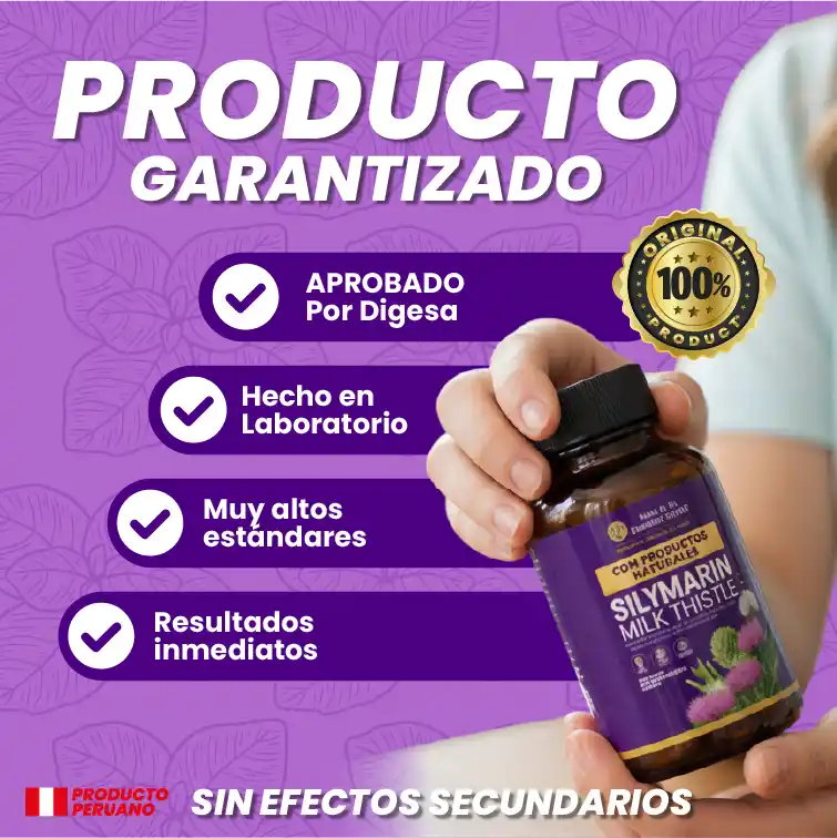 SILIMARINA 120 CÁPSULAS REGENERA Y PROTEGE TU HÍGADO DE FORMA NATURAL