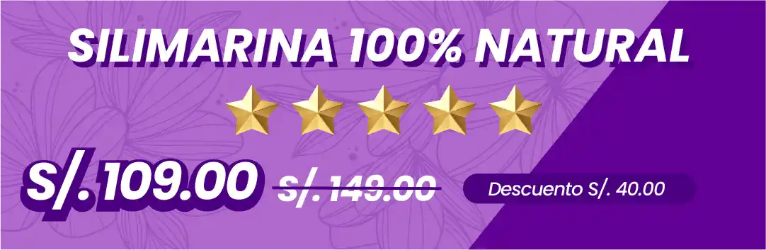 SILIMARINA 120 CÁPSULAS REGENERA Y PROTEGE TU HÍGADO DE FORMA NATURAL