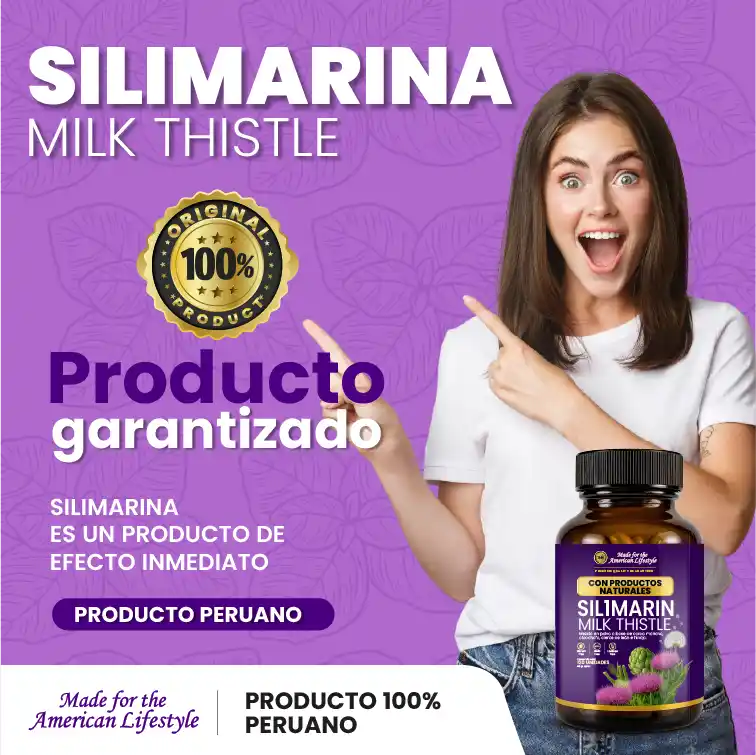SILIMARINA 120 CÁPSULAS REGENERA Y PROTEGE TU HÍGADO DE FORMA NATURAL
