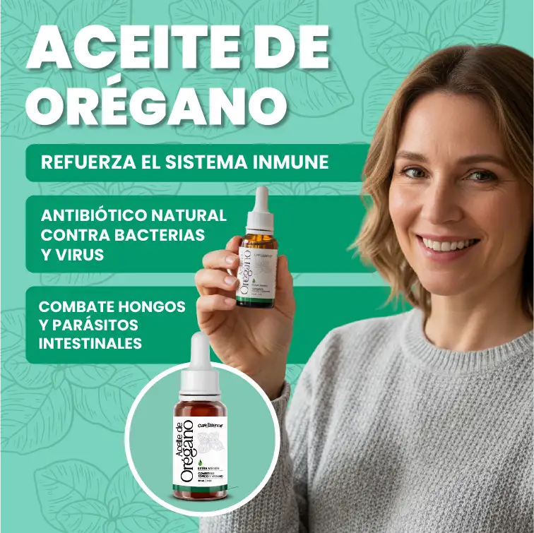 ACEITE DE ORÉGANO 30ML ANTIBIÓTICO NATURAL QUE REFUERZA TUS DEFENSAS