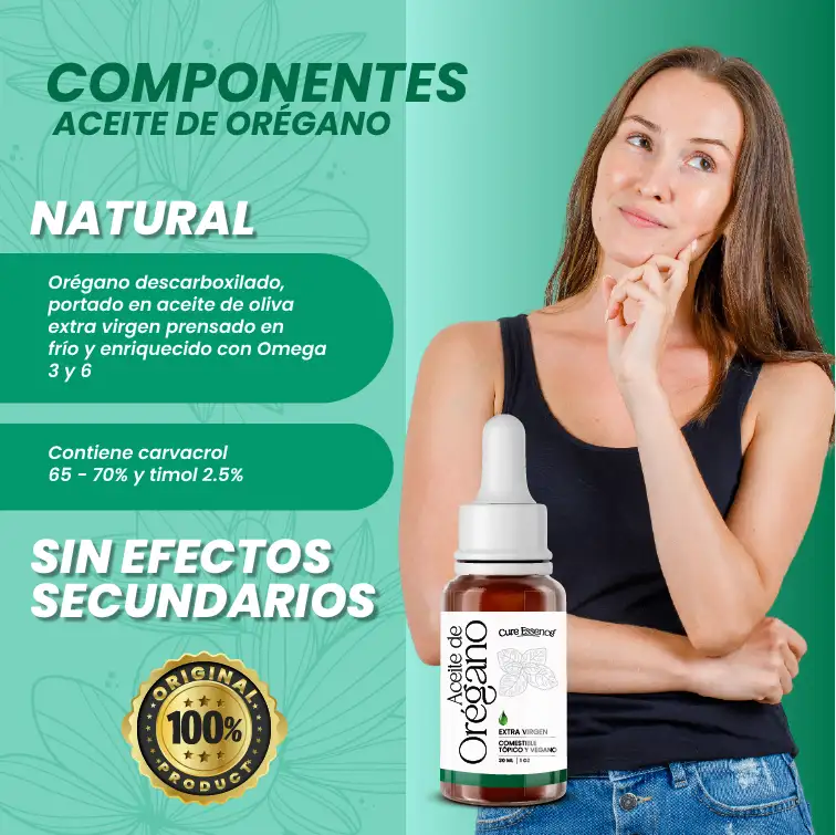 ACEITE DE ORÉGANO 30ML ANTIBIÓTICO NATURAL QUE REFUERZA TUS DEFENSAS