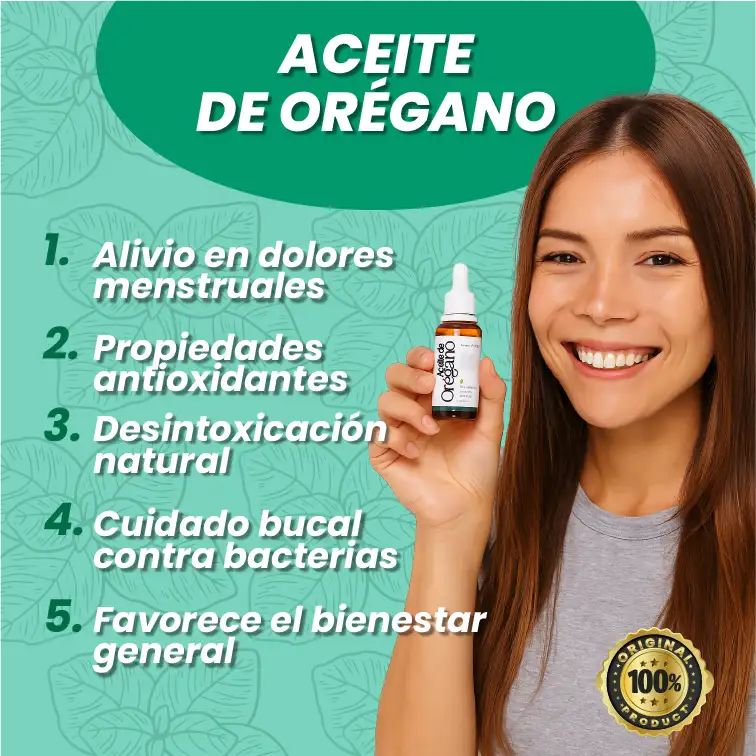 ACEITE DE ORÉGANO 30ML ANTIBIÓTICO NATURAL QUE REFUERZA TUS DEFENSAS
