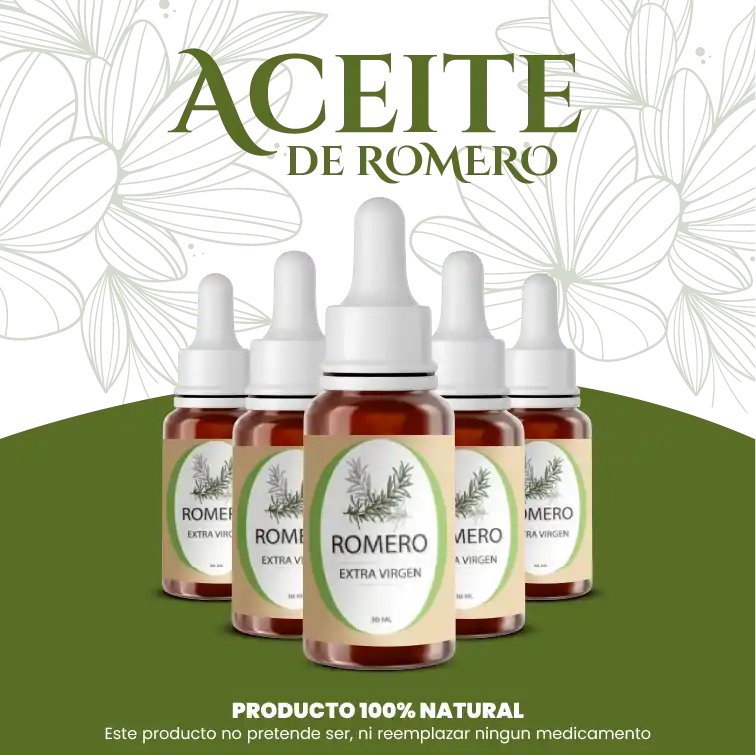 ACEITE DE ROMERO 30ML ENERGÍA, CONCENTRACIÓN Y SALUD NATURAL
