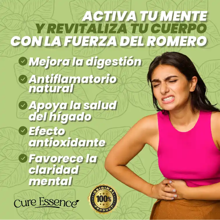 ACEITE DE ROMERO 30ML ENERGÍA, CONCENTRACIÓN Y SALUD NATURAL